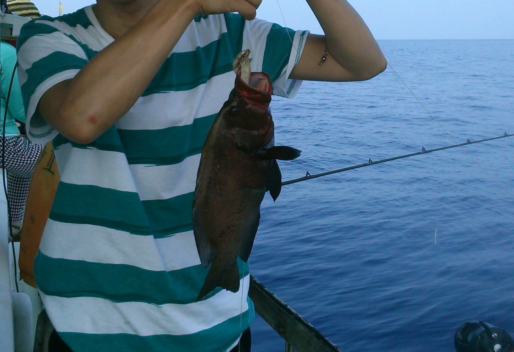 奄美大島で釣った大物！